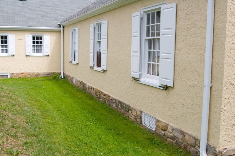 Finished Stucco Facade